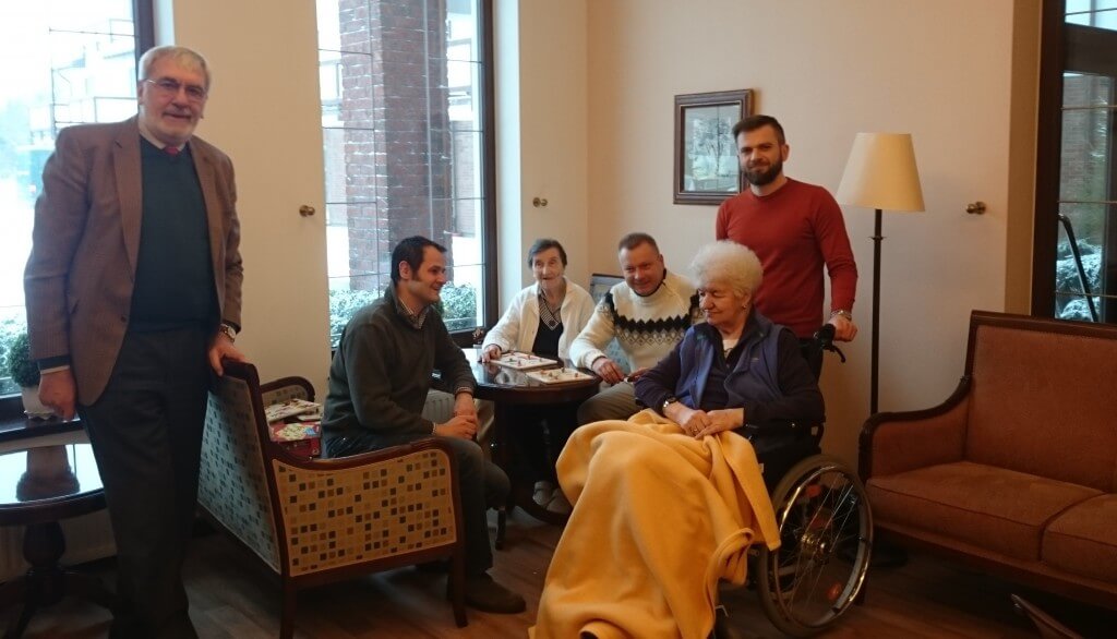 Besuch im Pflegeheim Polen